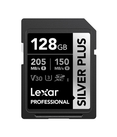 Lexar Professional SILVER PLUS SDXC 128GB memory card