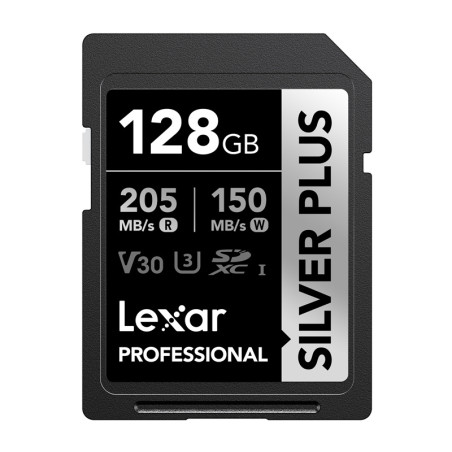 Lexar Professional SILVER PLUS SDXC 128GB V30
