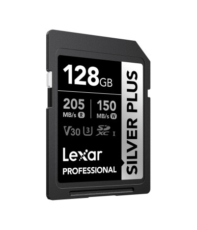 Lexar Professional SILVER PLUS SDXC 128GB memory card