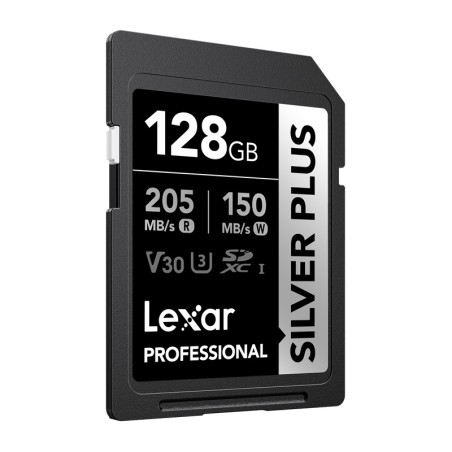 Lexar Professional SILVER PLUS SDXC 128GB V30