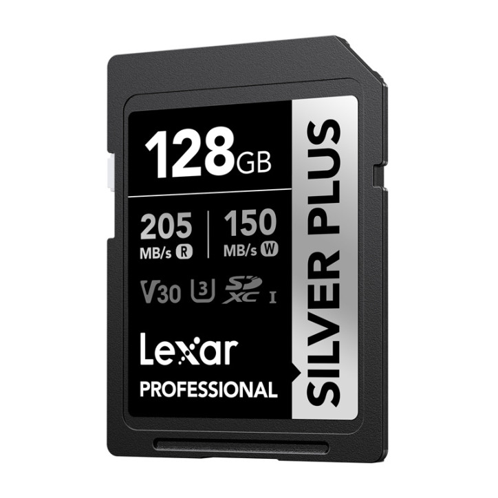 Lexar Professional SILVER PLUS SDXC 128GB memory card