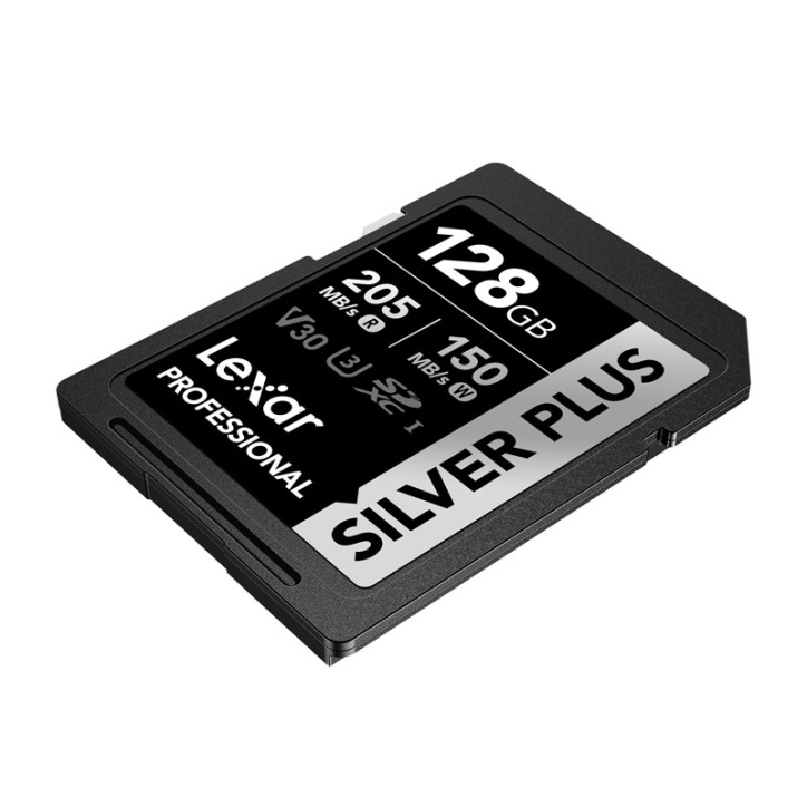 Lexar Professional SILVER PLUS SDXC 128GB V30 Lexar Professional SILVER PLUS SDXC 128GB V30