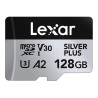 Lexar High-Performance Silver Plus microSDXC 128GB con Adattatore