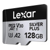 Lexar High-Performance Silver Plus microSDXC 128GB con Adattatore