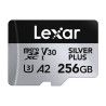 Karta pamięci Lexar High-Performance Silver Plus microSDXC 256GB + adapter