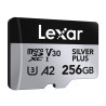 Karta pamięci Lexar High-Performance Silver Plus microSDXC 256GB + adapter