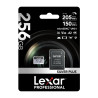 Karta pamięci Lexar High-Performance Silver Plus microSDXC 256GB + adapter
