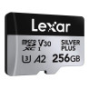 Karta pamięci Lexar High-Performance Silver Plus microSDXC 256GB + adapter