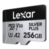 Karta pamięci Lexar High-Performance Silver Plus microSDXC 256GB + adapter