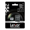 Karta pamięci Lexar High-Performance Silver Plus microSDXC 256GB + adapter