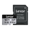 Lexar High-Performance Silver Plus microSDXC 512GB con Adattatore