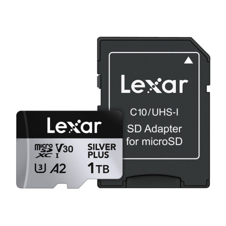 Lexar High-Performance Silver Plus microSDXC 1TB con Adattatore