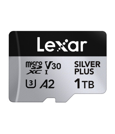 Karta pamięci Lexar High-Performance Silver Plus microSDXC 1TB + adapter