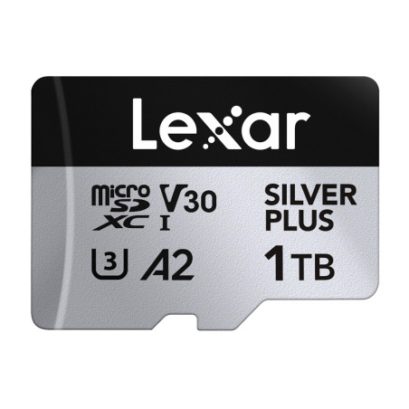 Karta pamięci Lexar High-Performance Silver Plus microSDXC 1TB + adapter