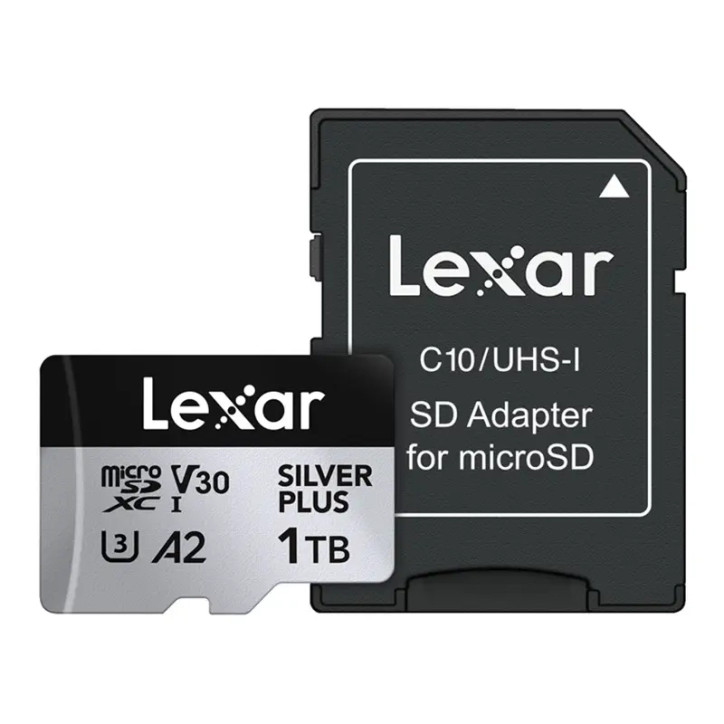 Lexar High-Performance Silver Plus microSDXC 1TB con Adattatore
