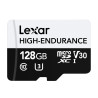 Lexar High-Endurance microSDXC 128GB UHS-I U3 V30