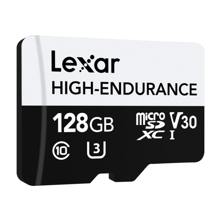Lexar High-Endurance microSDXC 128GB UHS-I U3 V30 Lexar High-Endurance microSDXC 128GB UHS-I U3 V30