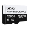 Lexar High-Endurance microSDXC 128GB UHS-I U3 V30
