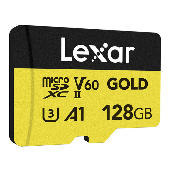 Lexar GOLD microSDXC 128GB UHS-II V60 A1 Lexar GOLD microSDXC 128GB UHS-II V60 A1