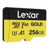 Lexar GOLD microSDXC 256GB UHS-II U3 V60 A1