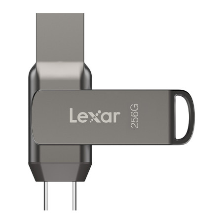 Lexar JumpDrive D400 256GB USB 3.1 Dual Type-C/Type-A Nero
