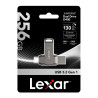 Lexar JumpDrive D400 256GB USB 3.1 Dual Type-C/Type-A Nero