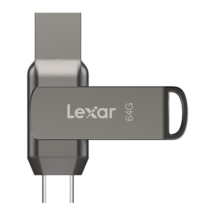 Lexar JumpDrive D400 64GB USB 3.1 Dual Type-C/Type-A Grigio Lexar JumpDrive D400 64GB USB 3.1 Dual Type-C/Type-A Grigio