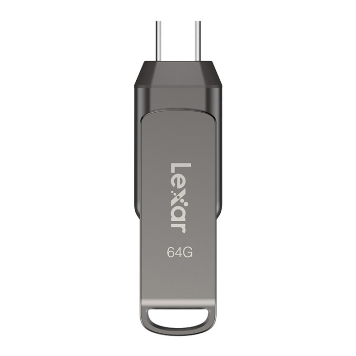 Lexar JumpDrive D400 64GB USB 3.1 Dual Type-C/Type-A Grigio Lexar JumpDrive D400 64GB USB 3.1 Dual Type-C/Type-A Grigio