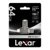 Lexar JumpDrive D400 64GB USB 3.1 Dual Type-C/Type-A Grigio