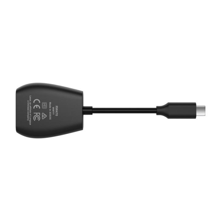 Lexar Lettore di Schede Dual-Slot SD/microSD USB-C LRW470U-RNHNG