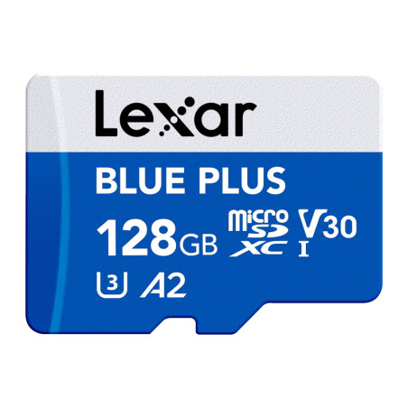 Lexar microSDXC 128GB Blue Plus UHS-I