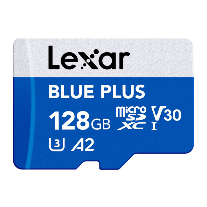 Lexar microSDXC 128GB Blue Plus UHS-I Lexar microSDXC 128GB Blue Plus UHS-I