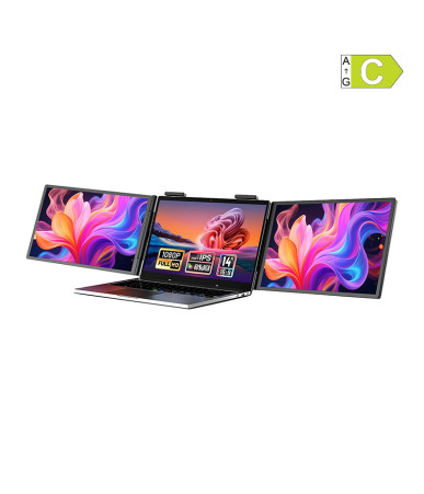 Portable monitorZEUSLAP ZB14 dual 14" portable monitor