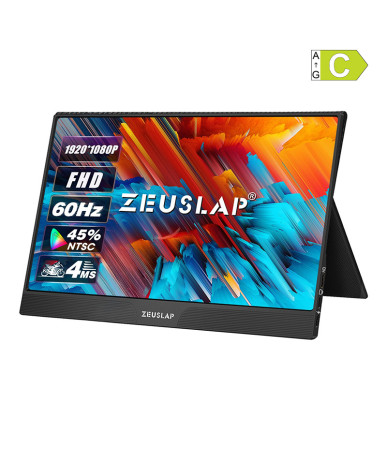 Zeuslap Z15ST Monitor Portatile Touchscreen 15.6" FHD 120Hz