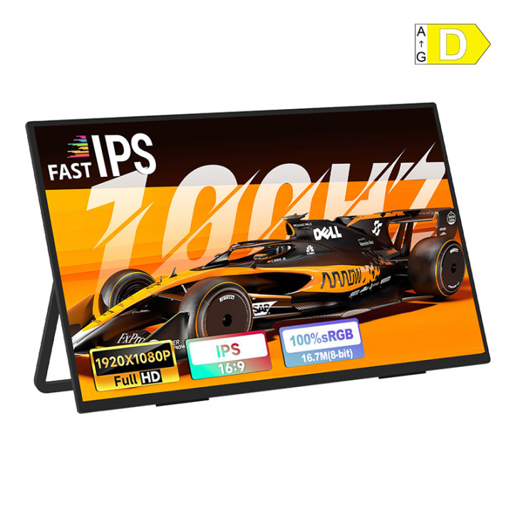 ZEUSLAP Z23 LITE 23.8" Monitor Portatile Full HD 100Hz IPS