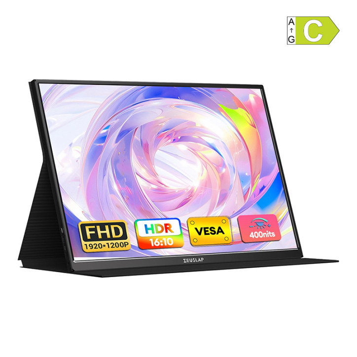 Zeuslap P16 16" Monitor Portatile FHD 1920x1200 60Hz 100% sRGB Zeuslap P16 16" Monitor Portatile FHD 1920x1200 60Hz 100% sRGB