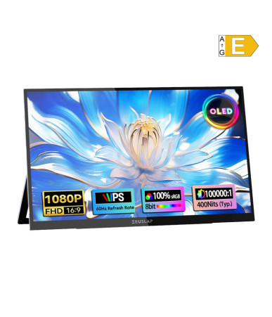 Zeuslap OL133ED Monitor Portatile OLED 13.3" Touchscreen Full HD