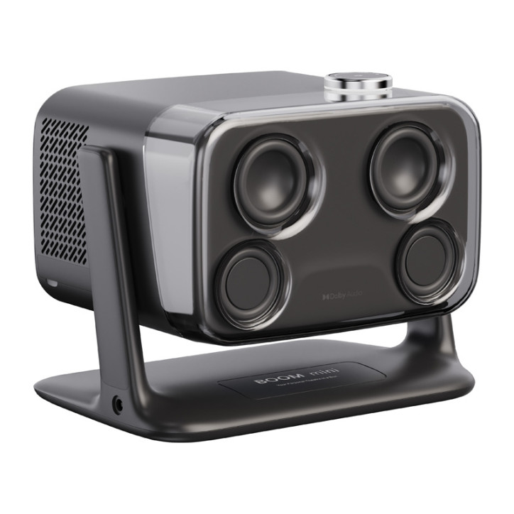 Aurzen Boom Mini Proiettore Smart Google TV Nero