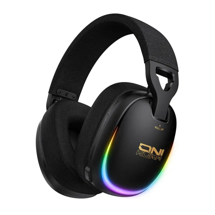 Cuffie Gaming ONIKUMA GT805 Wireless Bluetooth RGB Nero Cuffie Gaming ONIKUMA GT805 Wireless Bluetooth RGB Nero