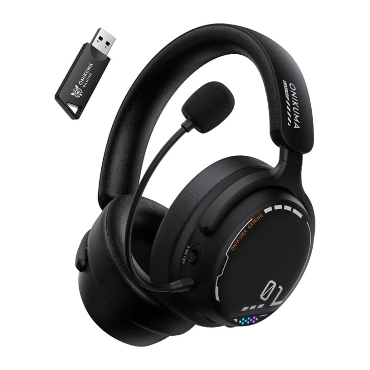 Cuffie Gaming ONIKUMA GT886 2.4G + Bluetooth Nero Cuffie Gaming ONIKUMA GT886 2.4G + Bluetooth Nero
