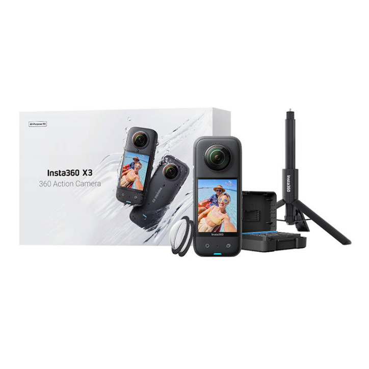 Insta360 X3 All-Purpose Kit Fotocamera 360 Insta360 X3 All-Purpose Kit Fotocamera 360