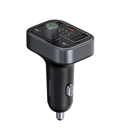 Baseus S-09 Pro Trasmettitore FM Bluetooth Nero