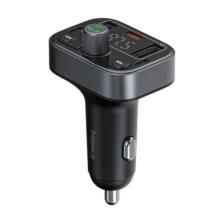 Baseus S-09 Pro Trasmettitore FM Bluetooth Nero