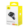 Baseus S-09 Pro Trasmettitore FM Bluetooth Nero
