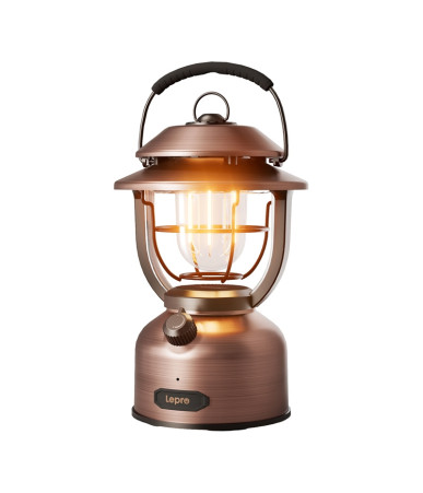 LEPRO Lampada da Campeggio 1000lm 15000mAh Bronzo Antico