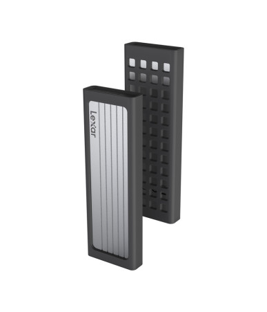 Lexar LPAE06N-RNBNG Custodia SSD M.2 NVMe USB 3.2 Gen 2 Argento