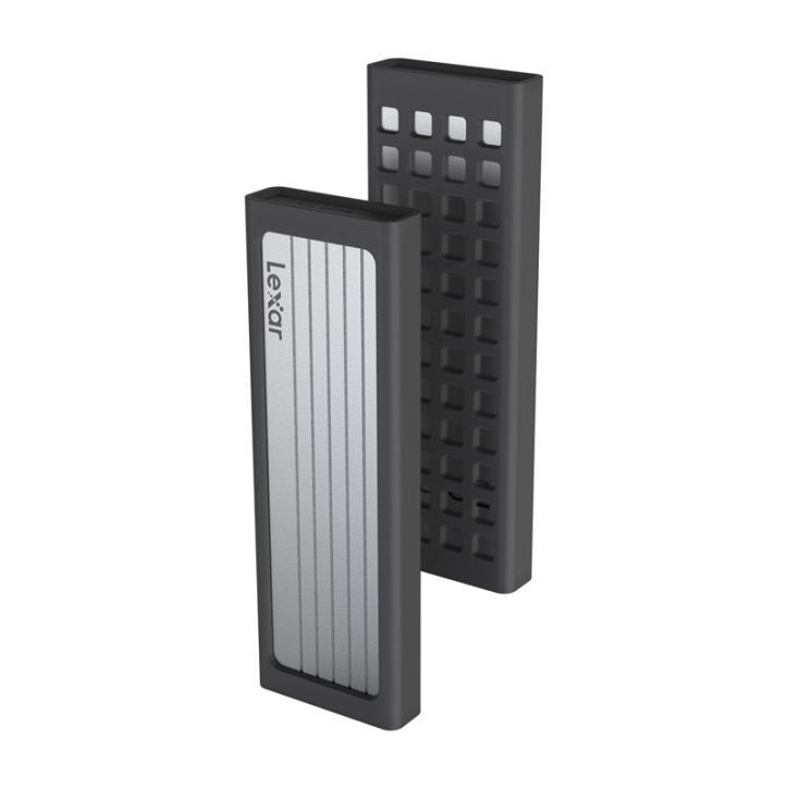 Lexar LPAE06N-RNBNG Custodia SSD M.2 NVMe USB 3.2 Gen 2 Argento