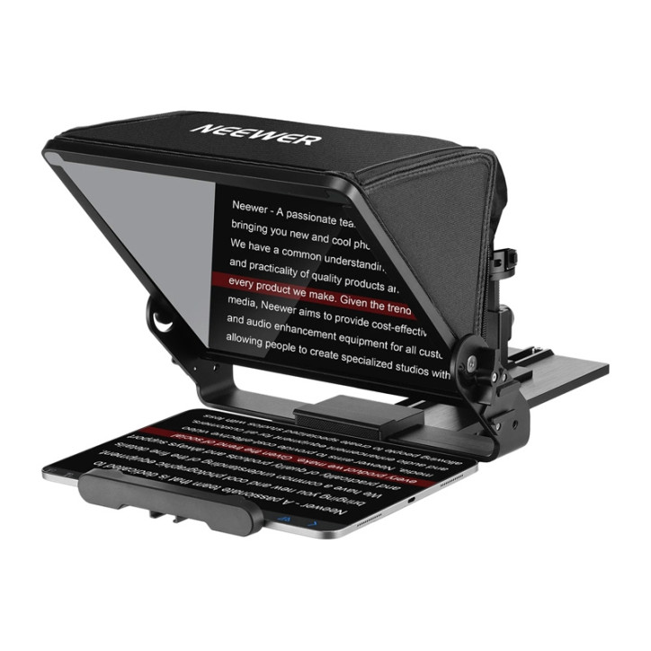 Neewer X12II Teleprompter per Tablet e Fotocamera Nero Neewer X12II Teleprompter per Tablet e Fotocamera Nero