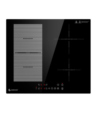 AMZCHEF CE-FS-I72S-FFDD07 Piano Cottura a Induzione 4 Zone