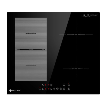 AMZCHEF CE-FS-I72S-FFDD07 Piano Cottura a Induzione 4 Zone